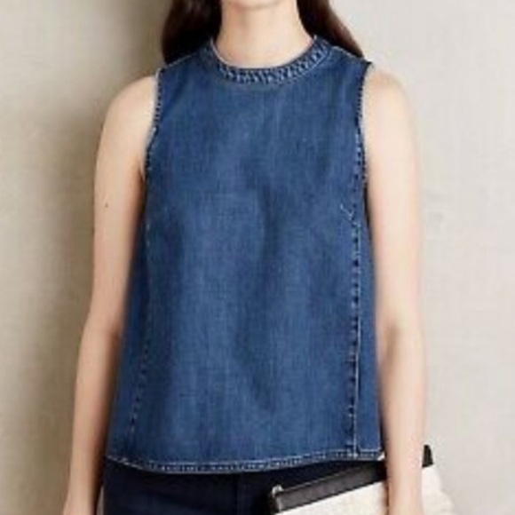 ❤... Anthropologie Holding Horses Top - Picture 2 of 4